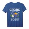 Ich Bin Der Große Bruder Das Macht Mich Zum Boss Dinosaurier T-Shirt - Lustiges Kinder T-Shirt für werdende große Brüder