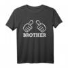 Bruder Daumen T-Shirt - Lustiges Geschwister Geschenk für Baby-Bekunden, Bachelor & Junggesellenabschied