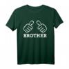 Bruder Daumen T-Shirt - Lustiges Geschwister Geschenk für Baby-Bekunden, Bachelor & Junggesellenabschied