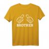 Bruder Daumen T-Shirt - Lustiges Geschwister Geschenk für Baby-Bekunden, Bachelor & Junggesellenabschied