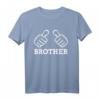 Bruder Daumen T-Shirt - Lustiges Geschwister Geschenk für Baby-Bekunden, Bachelor & Junggesellenabschied