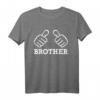 Bruder Daumen T-Shirt - Lustiges Geschwister Geschenk für Baby-Bekunden, Bachelor & Junggesellenabschied