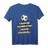 Kinder T-Shirt Lustiges Bruder Schwester Spruch - Tausche Schwester gegen Fußball, ideales Geschenk für Geburtstag, Sommer & Fußballfans
