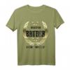 Bester Bruder der Welt Geschenkidee – Lustiges T-Shirt mit Lorbeerkranz für Brüder & Familienmitglieder zum Geburtstag, Weihnachten & mehr