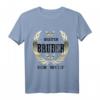 Bester Bruder der Welt Geschenkidee – Lustiges T-Shirt mit Lorbeerkranz für Brüder & Familienmitglieder zum Geburtstag, Weihnachten & mehr