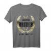 Bester Bruder der Welt Geschenkidee – Lustiges T-Shirt mit Lorbeerkranz für Brüder & Familienmitglieder zum Geburtstag, Weihnachten & mehr