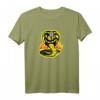 Cobra Kai Fegen Sie das Bein T-Shirt - Offiziell lizenziertes Karate Merchandise für Fans