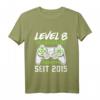 Kinder Geburtstagsshirt für Jungen - Level 8 freigeschaltet, Gaming Controller Motiv, Geschenk zum 8. Geburtstag, perfekt für Party & LAN-Party