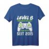 Kinder Geburtstagsshirt für Jungen - Level 8 freigeschaltet, Gaming Controller Motiv, Geschenk zum 8. Geburtstag, perfekt für Party & LAN-Party