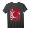 TÜRKEI Flagge T-Shirt für Damen, Herren & Kinder – Klassisch geschnitten mit doppeltem Saum, perfektes Outfit für türkischen Nationalstolz