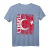 TÜRKEI Flagge T-Shirt für Damen, Herren & Kinder – Klassisch geschnitten mit doppeltem Saum, perfektes Outfit für türkischen Nationalstolz