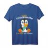 Kinder Schulkind 2024 Pinguin T-Shirt – Lustiges Einschulungsgeschenk für Jungen und Mädchen, perfekter Blickfang bei der Einschulungsfeier