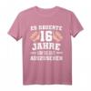 Lustiges 16. Geburtstag T-Shirt mit Spruch - Perfektes Geschenk für Jungen & Mädchen zum 16. Geburtstag