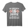 Lustiges 16. Geburtstag T-Shirt mit Spruch - Perfektes Geschenk für Jungen & Mädchen zum 16. Geburtstag