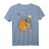 Halloween-Shirts für Jungen und Kinder - Dabbing Skelett Kostüm T-Shirt für gruselige und lustige Halloween-Feiern