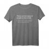 Two Types of People - Extrapolate Incomplete Data T-Shirt für Statistik, Data Science & Deep Learning Enthusiasten