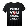 Ghostbusters Who You Gonna Call Logo T-Shirt - Offiziell lizenziertes Ghostbusters Merchandise für Fans
