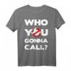 Ghostbusters Who You Gonna Call Logo T-Shirt - Offiziell lizenziertes Ghostbusters Merchandise für Fans