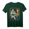 HapDog Pixar Toy Story 4 Woody & Buzz Vintage Portrait T-Shirt - Offiziell lizenziert, ideales Geschenk für Fans