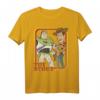 HapDog Pixar Toy Story 4 Woody & Buzz Vintage Portrait T-Shirt - Offiziell lizenziert, ideales Geschenk für Fans