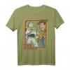 HapDog Pixar Toy Story 4 Woody & Buzz Vintage Portrait T-Shirt - Offiziell lizenziert, ideales Geschenk für Fans