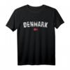 Dänemark Flagge T-Shirt für Damen, Herren & Kinder | Klassisches Design, doppelt genähter Saum, perfektes Geschenk