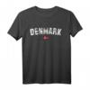 Dänemark Flagge T-Shirt für Damen, Herren & Kinder | Klassisches Design, doppelt genähter Saum, perfektes Geschenk