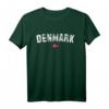 Dänemark Flagge T-Shirt für Damen, Herren & Kinder | Klassisches Design, doppelt genähter Saum, perfektes Geschenk