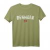 Dänemark Flagge T-Shirt für Damen, Herren & Kinder | Klassisches Design, doppelt genähter Saum, perfektes Geschenk