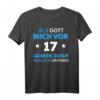 Lustiges 17. Geburtstag T-Shirt für Jungen & Mädchen - Witziges Geschenk & Deko für 17 Jahre Feier 2007