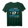 Lustiges 17. Geburtstag T-Shirt für Jungen & Mädchen - Witziges Geschenk & Deko für 17 Jahre Feier 2007