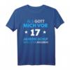 Lustiges 17. Geburtstag T-Shirt für Jungen & Mädchen - Witziges Geschenk & Deko für 17 Jahre Feier 2007