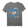 Lustiges 17. Geburtstag T-Shirt für Jungen & Mädchen - Witziges Geschenk & Deko für 17 Jahre Feier 2007