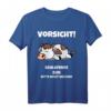 Kuh Schlafshirt Pyjama Nachthemd - Lustiges Schlafoutfit für Damen, Herren und Teenager als Geschenk für Langschläfer und Morgenmuffel