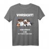 Kuh Schlafshirt Pyjama Nachthemd - Lustiges Schlafoutfit für Damen, Herren und Teenager als Geschenk für Langschläfer und Morgenmuffel