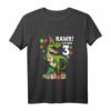 Kinder Geburtstagsshirt 3 Jahre Junge Dinosaurier Dino - Lustiges Geburtstagsshirt für den dritten Geburtstag, perfekt für Dino-Liebhaber