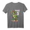 Kinder Geburtstagsshirt 3 Jahre Junge Dinosaurier Dino - Lustiges Geburtstagsshirt für den dritten Geburtstag, perfekt für Dino-Liebhaber