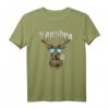 Lausbua Lausbub Trachtenhemd Bayern für Herren und Kinder – Lustiges Oktoberfest T-Shirt mit Hirsch und Edelweiß, Party Outfit & Landhaus Mode