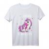 Kinder Schwester T-Shirt mit Einhorn - Süßes Partnerlook Geschenk für große und kleine Schwestern zu Geburt, Geburtstag, Weihnachten oder Ostern