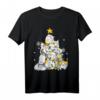 Katze Kätzchen Weihnachten Xmas T-Shirt – Niedliches Katzenoutfit für Katzenliebhaber, perfekte Geschenkidee für Damen und Herren während der Weihnachtszeit