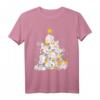 Katze Kätzchen Weihnachten Xmas T-Shirt – Niedliches Katzenoutfit für Katzenliebhaber, perfekte Geschenkidee für Damen und Herren während der Weihnachtszeit