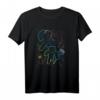 HapDog Group Shot Rainbow Collage T-Shirt – Offiziell lizenzierte Geburtstagskleidung für Männer, Frauen, Jungen und Mädchen