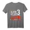 Kinder Geburtstag Feuerwehrauto T-Shirt für 3 Jahre Junge - Lustiges Geschenk für kleine Feuerwehr-Fans