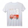 Kinder Geburtstag Feuerwehrauto T-Shirt für 3 Jahre Junge - Lustiges Geschenk für kleine Feuerwehr-Fans