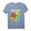 Kinder Dino T-Shirt zum 5. Geburtstag für Jungen - Lustiges Dino Motiv Geschenk für Dino-Liebhaber & Kinderparty
