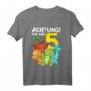 Kinder Dino T-Shirt zum 5. Geburtstag für Jungen - Lustiges Dino Motiv Geschenk für Dino-Liebhaber & Kinderparty