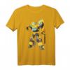 Transformers Bumblebee Autobots Epic Pose Logo T-Shirt – Offizielles Merchandise für Fans, Kinder & Erwachsene