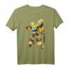 Transformers Bumblebee Autobots Epic Pose Logo T-Shirt – Offizielles Merchandise für Fans, Kinder & Erwachsene
