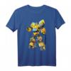 Transformers Bumblebee Autobots Epic Pose Logo T-Shirt – Offizielles Merchandise für Fans, Kinder & Erwachsene