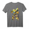 Transformers Bumblebee Autobots Epic Pose Logo T-Shirt – Offizielles Merchandise für Fans, Kinder & Erwachsene